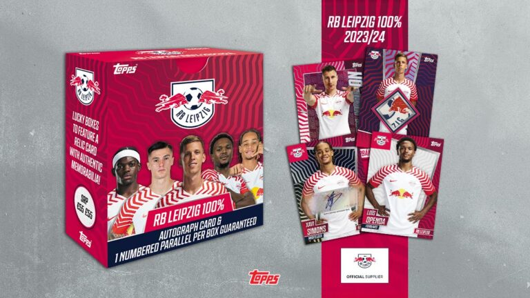 2023-24 TOPPS RB Leipzig 100% Official Team Set Soccer Cards - Header