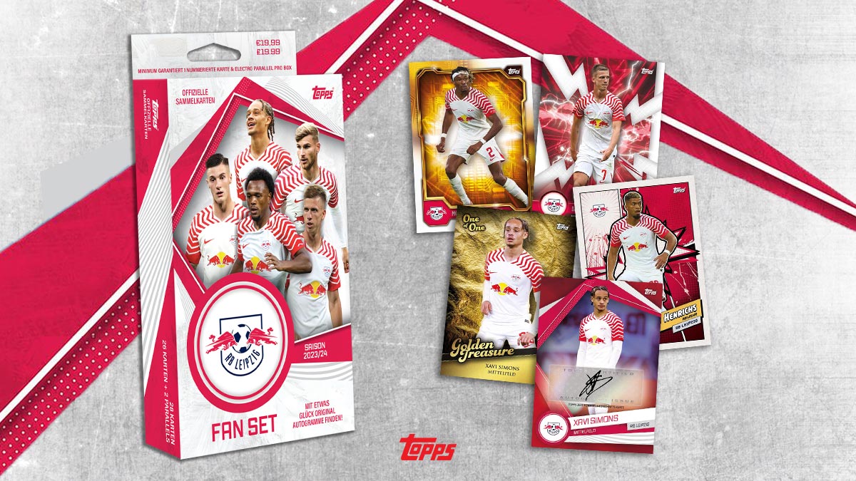 2023-24 TOPPS RB Leipzig Official Fan Set Soccer Cards - Header
