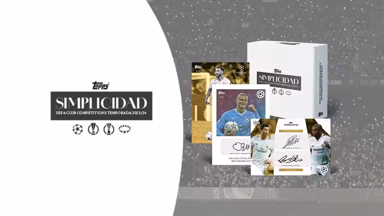 2023-24 TOPPS Simplicidad UEFA Club Competitions Soccer Cards - Header