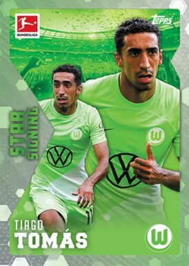 2023-24 TOPPS Summer Signings Bundesliga Soccer - Base Card Tiago Tomás