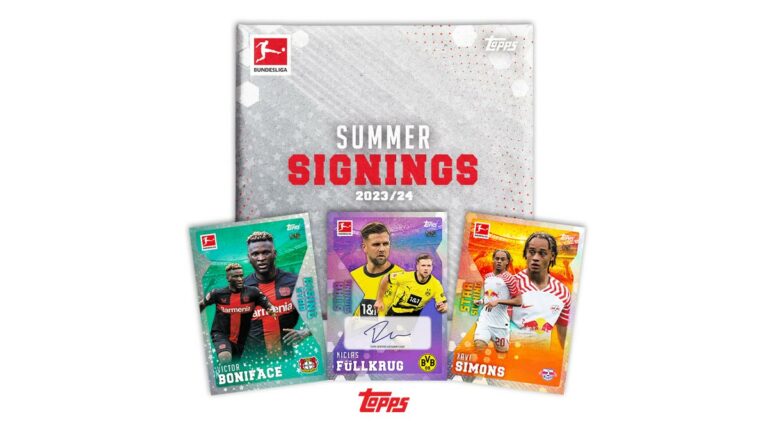 2023-24 TOPPS Summer Signings Bundesliga Soccer - Header