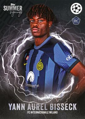 2023-24 TOPPS Summer Signings UEFA Club Competitions Soccer Cards - Base Card Yann Aurel Bissek
