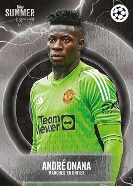 2023-24 TOPPS Summer Signings UEFA Club Competitions Soccer Cards - Base Card André Onana