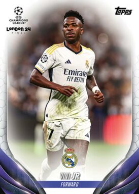 2023-24 TOPPS UEFA Champions League Final 2024 Soccer Cards - Base Card Vini Jr