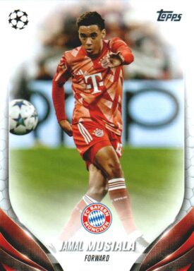 2023-24 TOPPS UEFA Club Competitions Soccer Cards - Base Card SSP Jamal Musiala