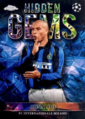 2023-24 TOPPS UEFA Club Competitions Soccer Cards - Hidden Gems Insert Ronaldo