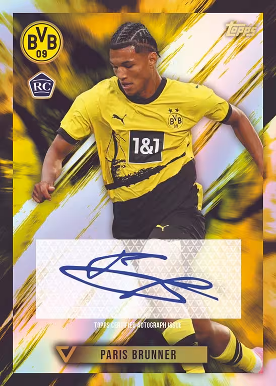 2023-24 TOPPS Vernissage Borussia Dortmund Soccer Cards - 2023 24 topps vernissage borussia dortmund soccer cards base autograph brunner