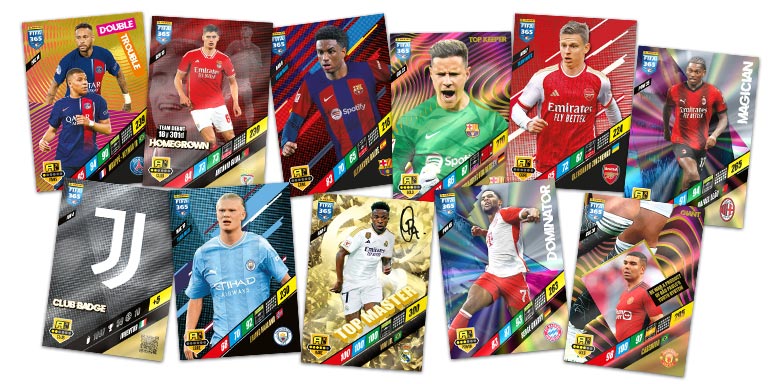 PANINI FIFA 365 Adrenalyn XL 2024 Trading Card Game - Cards
