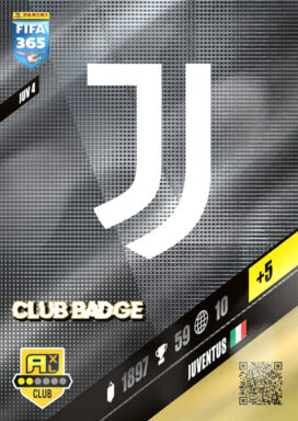 PANINI FIFA 365 Adrenalyn XL 2024 Trading Card Game - Club Badge Juventus