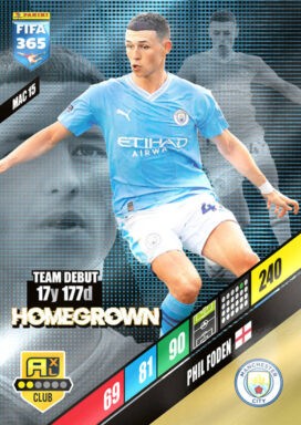 PANINI FIFA 365 Adrenalyn XL 2024 Trading Card Game - Homegrown Phil Foden