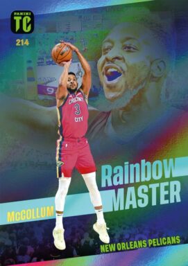 PANINI NBA Top Class 2023-24 Basketball Cards - Rainbow Master CJ McCollum