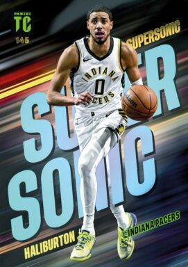 PANINI NBA Top Class 2023-24 Basketball Cards - Supersonic Tyrese Haliburton
