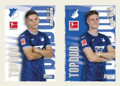TOPPS Bundesliga 2023/24 Sticker - 218 TSG Hoffenheim Top Duo