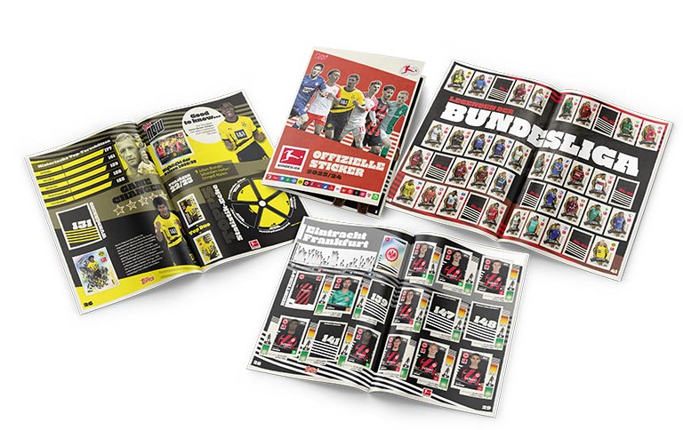 TOPPS Bundesliga 2023/24 Sticker - Album Preview