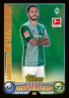 TOPPS Bundesliga Match Attax 2023/24 Trading Card Game - Heritage Bittencourt