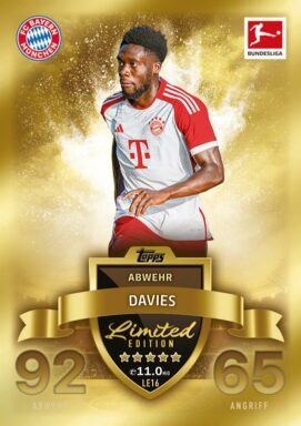 TOPPS Bundesliga Match Attax 2023/24 Trading Card Game - Limited Edition Davies