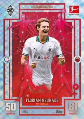 TOPPS Bundesliga Match Attax 2023/24 Trading Card Game - Magicians Neuhaus