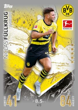 TOPPS Bundesliga Match Attax Extra 2023/24 Trading Card Game - Bundesliga Update Niclas Füllkrug