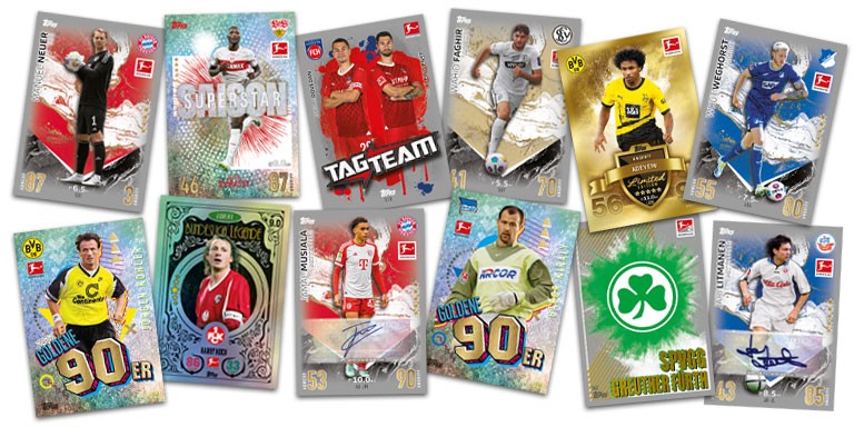 TOPPS Bundesliga Match Attax Extra 2023/24 Trading Card Game - Cards Preview