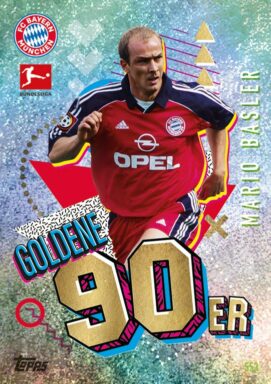 TOPPS Bundesliga Match Attax Extra 2023/24 Trading Card Game - Goldene 90er Mario Basler