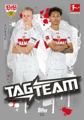 TOPPS Bundesliga Match Attax Extra 2023/24 Trading Card Game - Tag Team Chris Führich/Enzo Millot