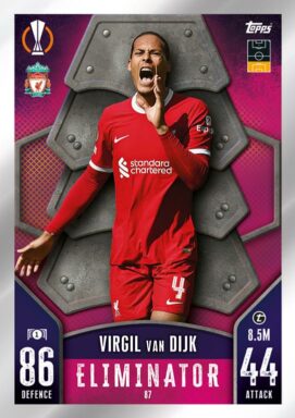 TOPPS UEFA Club Competitions Match Attax 2023/24 Trading Card Game - Eleminator Card