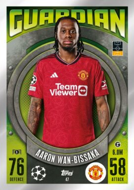 TOPPS UEFA Club Competitions Match Attax 2023/24 Trading Card Game - Guardian Card