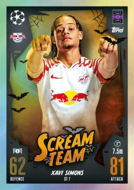 TOPPS UEFA Club Competitions Match Attax 2023/24 Trading Card Game - Scream Team Card
