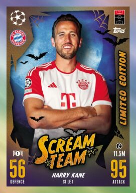 TOPPS UEFA Club Competitions Match Attax 2023/24 Trading Card Game - Scream Team Limited Edition Card