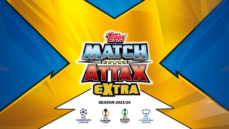 TOPPS UEFA Club Competitions Match Attax Extra 2023/24 Trading Card Game - Header