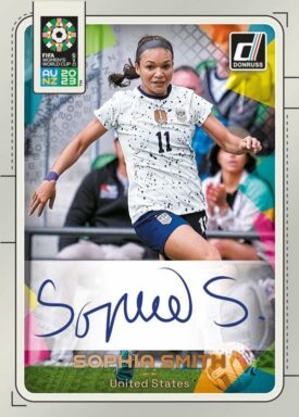 2023 PANINI Donruss FIFA Women's World Cup Soccer Cards - Base Autograph Sophia Smith