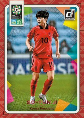 2023 PANINI Donruss FIFA Women's World Cup Soccer Cards - Base Parallel So-Yun Ji
