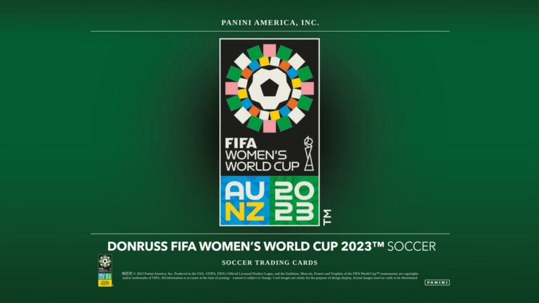 2023 PANINI Donruss FIFA Women's World Cup Soccer Cards - Header
