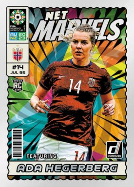 2023 PANINI Donruss FIFA Women's World Cup Soccer Cards - Net Marvels Insert Ada Hegerberg