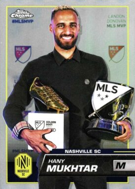 2023 TOPPS Chrome Major League Soccer - Base Image Variation Hany Mukhtar