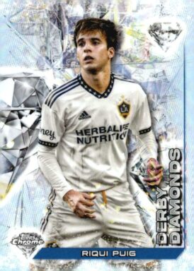 2023 TOPPS Chrome Major League Soccer - Derby Diamonds Insert Riqui Puig