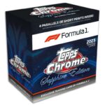2023 TOPPS Chrome Sapphire Edition Formula 1 Racing Cards - Hobby Box