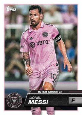 2023 TOPPS Major League Soccer Cards - Base Card Lionel Messi