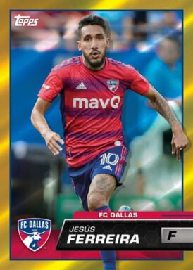 2023 TOPPS Major League Soccer Cards - Base Parallel Jesús Ferreira