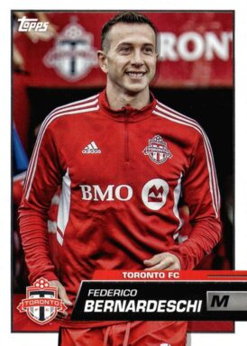 2023 TOPPS Major League Soccer Cards - Base Variation Federico Bernardeschi