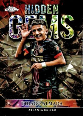2023 TOPPS Major League Soccer Cards - Hidden Gems Insert Thiago Almada