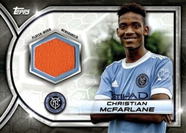 2023 TOPPS Major League Soccer Cards - MLS Relic Christian McFarlane