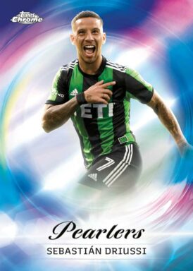 2023 TOPPS Major League Soccer Cards - Pearlers Insert Sebastián Driussi