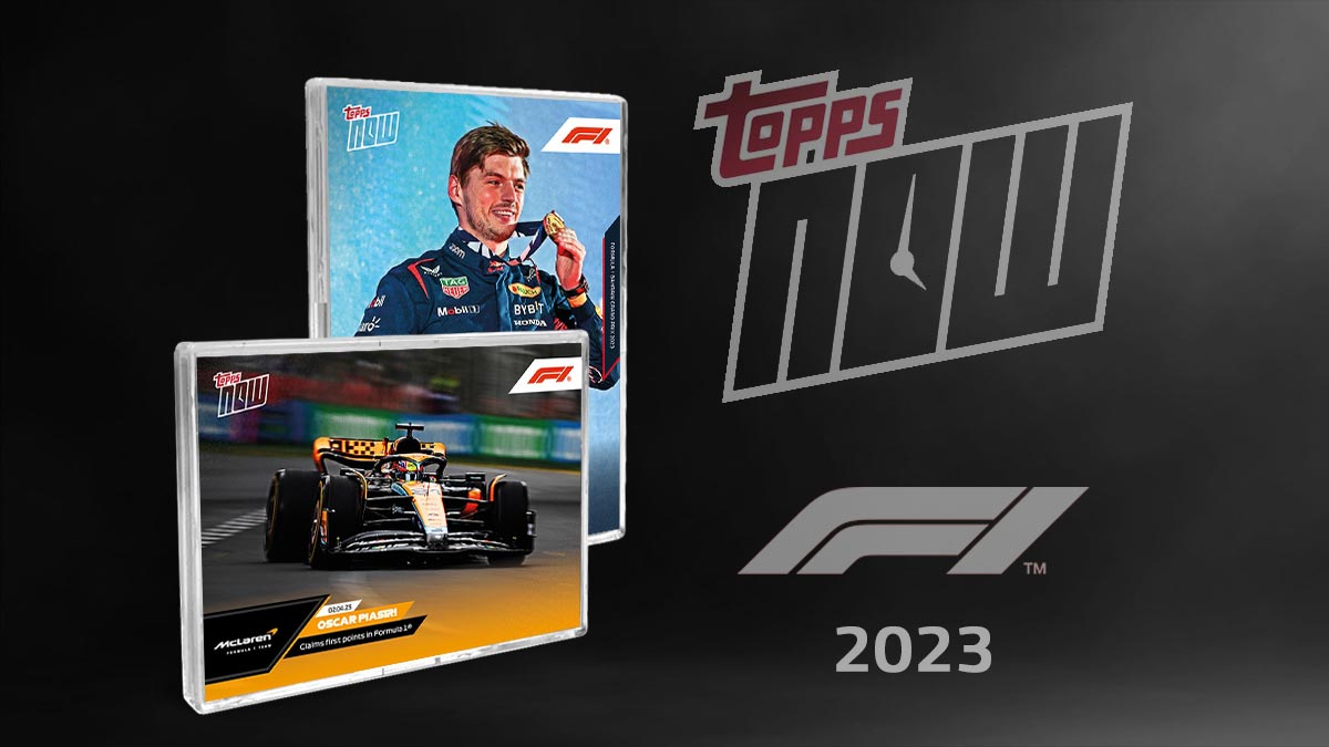 2023 TOPPS NOW Formula 1 Racing Cards - Header