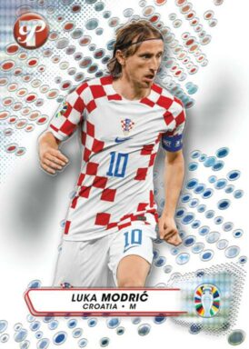 2023 TOPPS Pristine Road to UEFA Euro 2024 Soccer Cards - Base Card Luka Modric