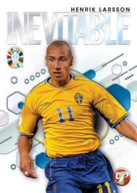 2023 TOPPS Pristine Road to UEFA Euro 2024 Soccer Cards - Inevitable Insert Henrik Larsson