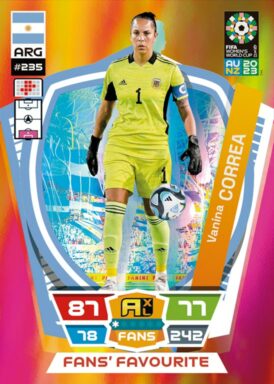 PANINI FIFA Women’s World Cup Australia & New Zealand 2023 Adrenalyn XL Trading Cards - Fans' Favourite Correa