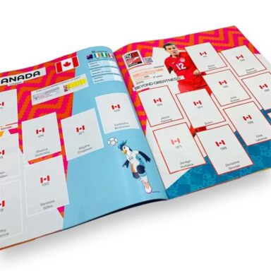 PANINI FIFA Women's World Cup Australia & New Zealand 2023 Sticker - Album inside - Canada