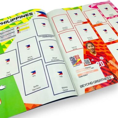 PANINI FIFA Women's World Cup Australia & New Zealand 2023 Sticker - Album inside - Philippines