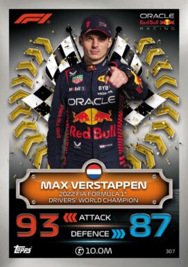 Topps F1 Turbo Attax 2023 Trading Card Game - Champion Max Verstappen
